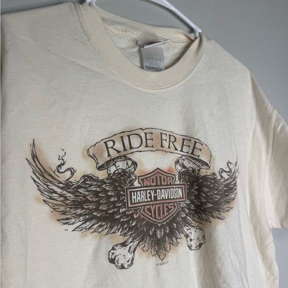 Harley-Davidson Other - Harley-Davidson White Graphic Tee